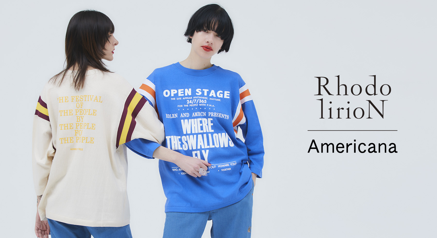 〈RHODOLIRION〉 x 〈AMERICANA〉COLLABORATION PRODUCTS