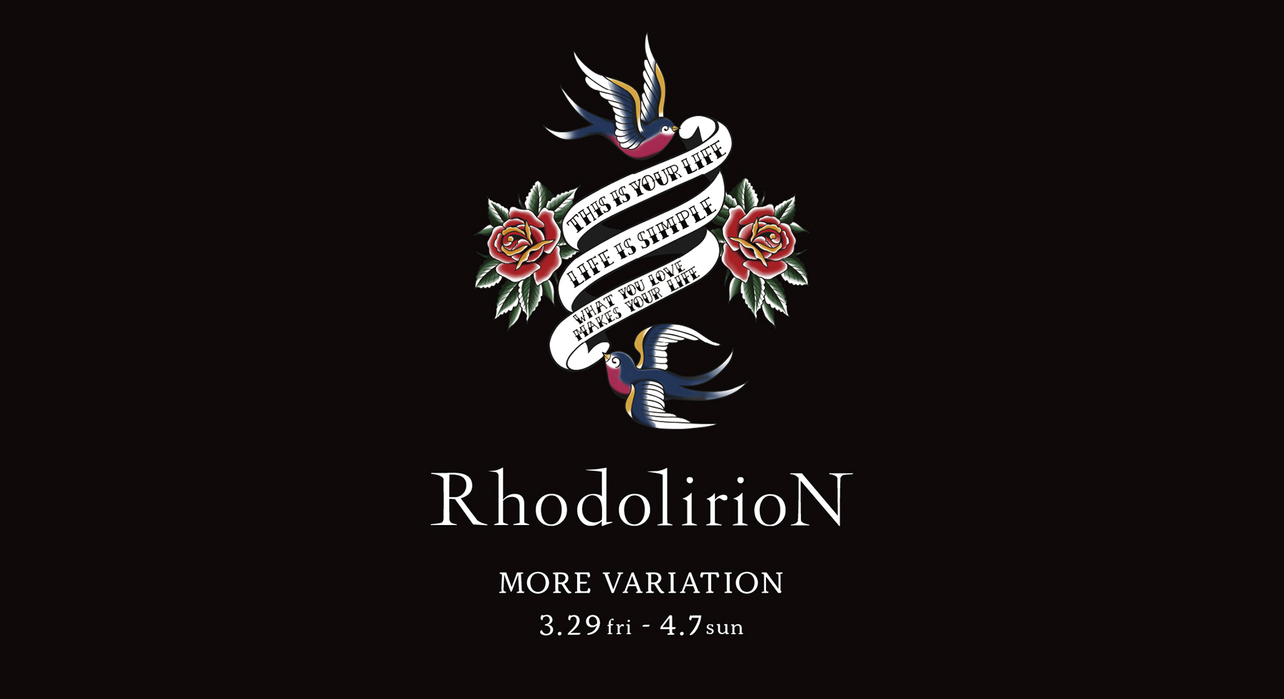 〈RHODOLIRION〉2024 Spring Summer in BEAMS